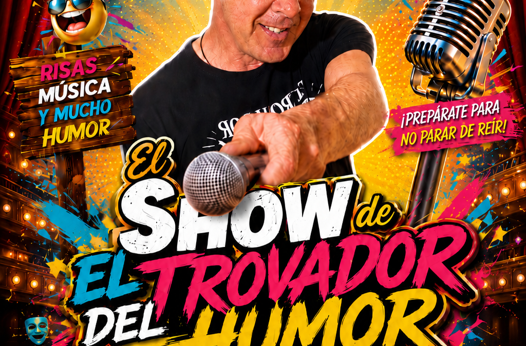 El Trovador del Humor llega a Copacabana Club con “Sigo dando el cante”
